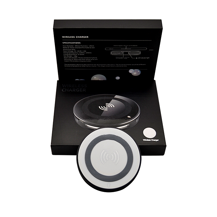 2020 New arrival cool LED night ligtht type c fast wireless charger LWU-Q30 